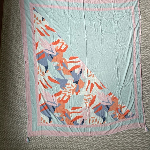 Marysia Swim Scalloped Seafoam Bikini and Maaji sarong - Picture 7 of 9